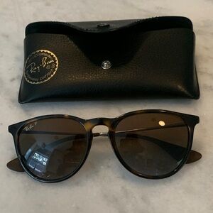 Ray-Ban Brown Sunglasses with Black Case